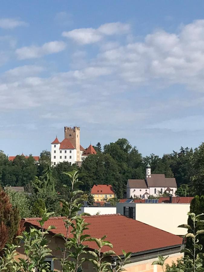 House With Castle View & Art Apartment กุนซ์บวร์ก ภายนอก รูปภาพ